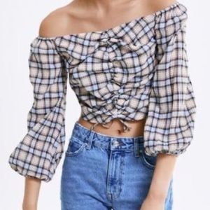 WORN ONCE Zara Long Sleeve Top